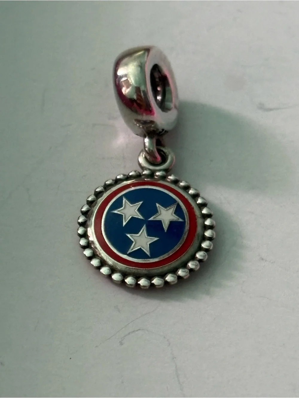 Pandora Tennessee flag exclusive charm